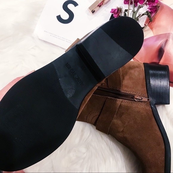 Marc Fisher Dalary Buckle Zip Boot Suede NEW✨ - Picture 7 of 8